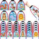 VioraWhite 30 Pcs Thumb Launcher Kites Toy Finger Slingshot Kites Beach Toy Gift for Kids Teens Age 4-18 Easy to Fly Waterproof Stringless for Boys Girls Outdoor Beach Games, Classroom Prizes