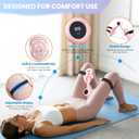 Thigh Trainer, 360Adjustable Pelvic Floor Muscle Exerciser with LED Display, Inner Thigh Exerciser for Women, Thigh Workout Equipment for Hip, Leg, Arm