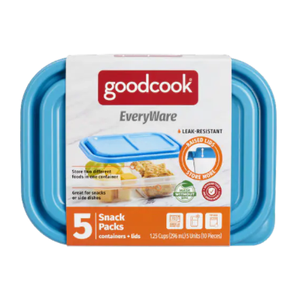 GoodCook® Everyware® Snack Pack Food Container Set