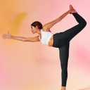 IUGA High Waist Yoga Pants with Pockets, Leggings for Women Tummy Control, Workout Leggings for Women 4 Way Stretch (XS)