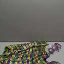 Frienda Mardi Gras Outfit for Women Mardi Gras Poncho Scarf Shawl Costume Apparel Accessories Masquerade Party