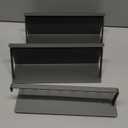 Tsmallbear 3 Pack Metal Magnetic Shelf Include Magnetic Spice Rack for Magnetic Paper Towel Holder,Magnetic Hooks,refrigerator side rack Space-saving design,Small Space Organization