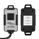 O'SKOOL 120V Wireless Remote Control Dust Collector Starter Outlet Switch (Battery Included), PTA09