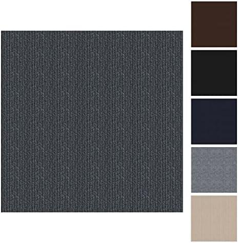 CUCOS Carpet Tiles Peel and Stick, Squares Carpet Floor Tile 12” x 12”, Soft Padded Carpet Tiles, Self Adhesive Carpet 20 Tiles Per box/20Sq Ft