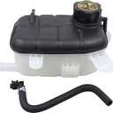 MOTOKU Engine Coolant Reservoir Air Bleed Hose and Reservoir Expansion Tank w/ Cap for Chevrolet Trax 2015-2021 for Buick Encore 2013-2021 1.4L