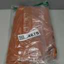 SMABU Terracotta Boho Linen Curtains 72 Inches Long 2 Panels Set, Light Filtering Semi Sheer Drapes with Back Tab & Rod Pocket, Tassel Decor for Bohemian Farmhouse Living Room, Bedroom, 52x72