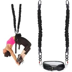 Back Somersault Bungee Dance Trainer Backward Flip Training Euipment Gymnastics Spotting Training Fitness Taekwondo Martial Arts Kickboxing (Weight Class -120kg)