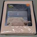 SERTA Simply Clean Ultra Soft Hypoallergenic Stain Resistant 2 Piece Solid Duvet Cover Set, Blush, Twin/Twin XL