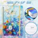 Spiral Notebook - 3 Pack A5 Ruled Journal Notebook, 8.3''  6'', 3  160 Pages, Journal for Women, College Ruled Notebook, Spiral Notebook with Back Pocket, Great Notebooks for School, Home & Office