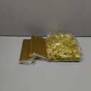 Jutom 200 Pcs Cake Pop Sticks and Bows Kit Include 100 Ribbon Twist Tie Bows 100 Paper Striped Straws for Cake Pops Candies Lollipops Chocolates Wedding Christmas Packaging Party Supplies(Gold)