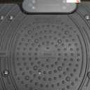 Vibration Plate Exercise Machine Weight Loss, Full Body Workout Vibration Plate Lymphatic Drainage, 199 Adjustable Speeds Power Shaping Vibrating Plate 450 Lbs Capacity Fitness Platform (Black)
