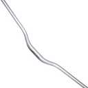 UPANBIKE Mountain Bike Handlebar 31.8mm Aluminum Alloy MTB Bicycle Riser Handlebar Extra Long 780mm with Paint Matte Surface (Silver,780mm)