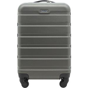 Travelers Club Harper Luggage, Charcoal, 22-Inch Carry-On