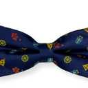 New Christmas Bow Ties Men's Novelty Pre-tied Red Blue Santa Claus Tree Bowtie For Man Children Festival Party Accessories