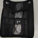 toolant 7-Inch Chrome Plated Pliers Wrench, CR-V Adjustable Wrench with Anti-Rust Coating, Smooth Parallel Jaws, Rubber Anti-Slip Grip and Storage Pouch for Home Repair, Plumbing, Nuts, Water Pipes