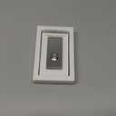 Model R2 Doorbells, R-Series Stainless Steel Designer Doorbells 1.37 x 3.14 x 5/32