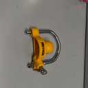 RETRUE Universal Coupler Lock Trailer Locks Ball Hitch Trailer Hitch Lock Adjustable Security Heavy-Duty Steel Fits 1-7/8 Inch, 2 Inch, 2-5/16 Inch Couplers, Yellow