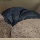 Extra Large Dog Beds, 36 Inch Human Dog Anxiety Relief Comfort Bed, Indestructible & Chew Proof Pet Beds (Camel)