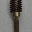 Round Brush for Blow Drying, Nano Thermal Ceramic & Ionic Tech Hair Brush with Boar Bristles, Professional Round Barrel Brush for Styling, Curling & Straightening by Sndyi (2.9 Inch, Barrel 1.7 Inch)
