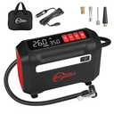 R8 Tire Inflator Portable Air Compressor, DC 12V Air Compressor Portable with Large Dual Digital Screen, 3X Faster Inflation Air Pump for Car, Bike, Ball, Motor