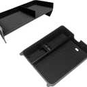 Zxiaochun 2PCS Center Console Organizer Compatible with 2023 2024 2025 2026 Honda Pilot & 2026 Honda Passport Interior Accessories, Armrest Box Tray Gear Shift Storage Tray