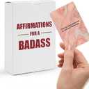 Badass Affirmations for Women  54 Inspirational Affirmation Cards | Positive Self Care & Manifestation Deck, Funny Daily Motivation Cards, Empowerment Gifts for Women, Best Friend, and Coworker