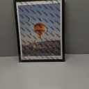 12x16 Picture Frame Black with 11x14 Mat, Display Photo 11x14 with Mat or 12 x 16 Without Mat, Wall Hanging Large Frame with Plexiglass, Black