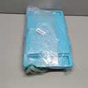 Loddie Doddie Foldable Lap Desk for Kids & Adults - Teal Blue Portable Plastic Table with Storage Pocket & Trays - Bed Desk, Car Tray & Travel Lap Table