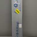 Metal Bed Frame,King Size Bed Frame with Storage Space,Heavy Duty Sturdy Mattress Foundation,Easy Assembly,No Box Spring Needed, Black,18 Inch,King