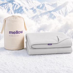 Mellow Cloud Cold Cooling Comforter for Hot Sleepers, Built-in Duvet, Gray, Size: King / Cali King (106"x90")