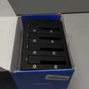 ORICO 4 Bay External Hard Drive Docking Station USB 3.0 to SATA I/II/III for 2.5''/3.5'' HDD SSD with Hard Drive Clone Function Slope Design Support UASP [4 x 20TB]-6648US3