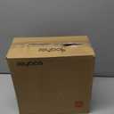 MOPALL Small Bathroom Trash Can with Lid, 3.2 Gallon / 11.5 L Slim Plastic Garbage Bin with Pop-Up Lid, Mini Waste Basket Can Dog Proof for Kitchen, Bedroom, Office, Laundry, Toilet, Rv, White