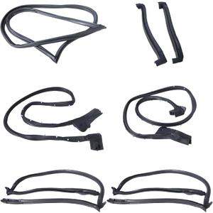 GM9096GGW Seal Weatherstrip Kit - Waterproof Sealing Strip Compatible with Chevrolet Corvette C4 Coupe 1990-1996