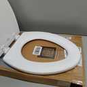 Bemis 1500EC 390 Lift-Off Wood Elongated Toilet Seat, Cotton White (Pack of 1)