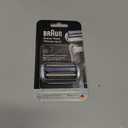 Braun Series 7 Electric Shaver Replacement Head, Easily Attach Your Shaver Head for a Shave as efficient as Day one, Compatible with New Generation Series 7 Shavers, 74S, Silver