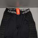 Legendfit Women Softball Padded Sliding Shorts Compression Underwear Protector Support Baseball Football Lacrosse Cricket (Small, Black)