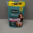 Depend Fresh Protection Adult Diapers, Incontinence Underwear for Women, Disposable, Maximum, Medium, Blush, 30 Count