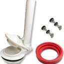 Toilet Flush Valve for American Standard Champion 4/Titan/Duravit, for American Standard Champion 4149a/4215a/4260/4266 Tanks, Includes Flapper/Gasket/Bolt Kit
