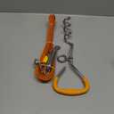 Petbobi Dog Tie-Out Cable and Stake - 30ft Heavy Duty Cable with Spring, No Tangle, 16in Ground Stake, Ideal for Yard, Camping and Beach, Suitable for Small Medium Large Dogs Up to 120 lbs, Orange