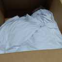 HolidayIdeas White 8ft Spandex Tablecloth 2 Pack Fitted Stretch Table Skirts 30x96 Inch, Wrinkle-Free Floor Length Polyester Table Cover for Weddings Parties Banquets Events