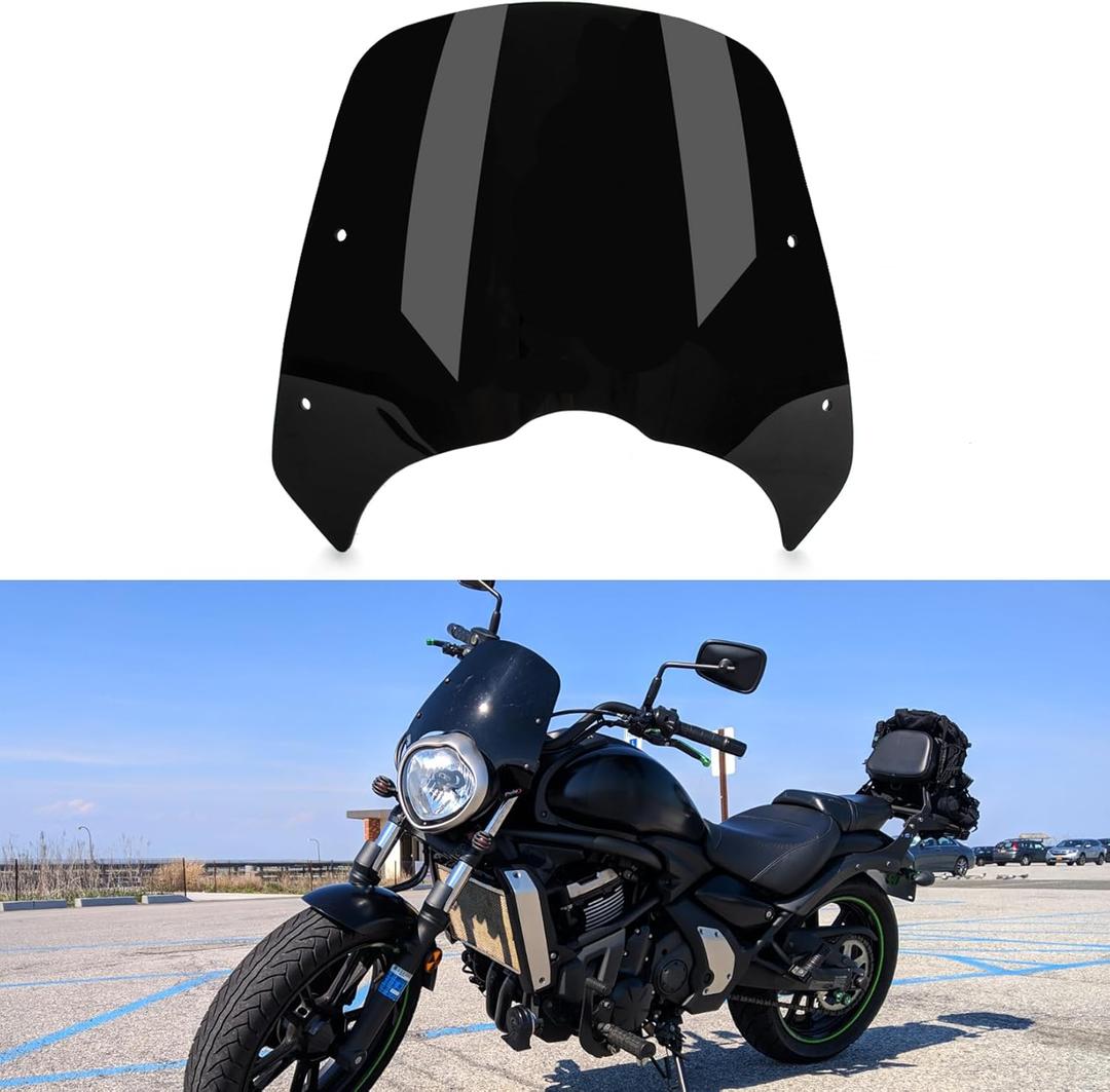 Windshield Windscreen for Vulcan 650 S650 VN650 EN650 2015 2016 2017 2018 2019 2020 2022 2023 2024