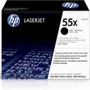 HP 55X Black High-yield Toner Cartridge for HP Printers | Works with Printer Series: LaserJet Enterprise 500 MFP M525, P3015, LaserJet Pro MFP M521 | CE255X