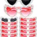 Mootycapa 12 Pcs Bachelorette Party Sunglasses for Bridesmaids Bride Sunglasses for Wedding Party Favors(Bridesmaid)