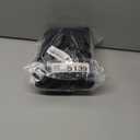 Women's Cotton V Neck Tank Top for Maternity and Nursing (Large, Black+grey+white)