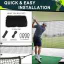 Heavy Duty Golf Practice Net, High-Impact Golf Hitting Net for Indoor/Outdoor Use
