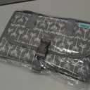 Kopi Baby Portable Diaper Changing Pad-Baby Diaper Changer Travel Bag with Wipes Pocket, Smart Design Portable Changing Mat, Infant Travel Station Kit,Gift for Newborn Girl & Boy-Grey Arrows, Premium