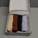 Jointown Incontinence Underwear for Women Washable High Absorbent Period Underwear Reusable Leakproof Panties for Bladder Leak (Large, 4 Mix Color)