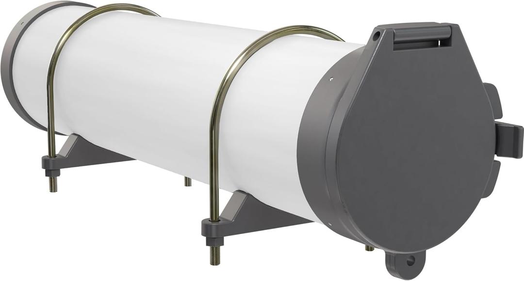 Conduit Carrier Kit Fit 4-Inch Diameter PVC Pipe - Durable and Versatile with Mounting Hardware Included, Spring-Loaded Latch, Secure and Stable Pipe Transport Solution (PVC Pipe Not Included)