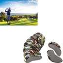 Neoprene Golf Club Irons Head covers Ball Head Protective Cover Fashionable Useful Headcover 7 Colors Set of 10 (Gray+Camouflage)
