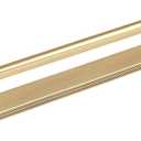 Goo-Ki Champgne Bronze Cabinet Pulls with Backplate, 7.6''(192MM) Hole Centers Zinc Alloy Cabinet Handle, 2 Pack